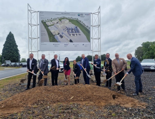 Baubeginn für neue Wasserstoff-Produktionsanlage im Brainergy Park Jülich