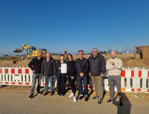 Startschuss für den Bau des Brainergy Hub im Brainergy Park Jülich: Stadt Jülich übergibt Baugenehmigung