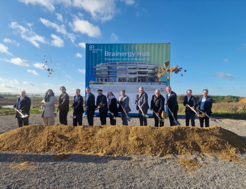 Spatenstich für den Brainergy Hub im Brainergy Park Jülich: Startschuss für eines der größten Strukturwandelprojekte der Region